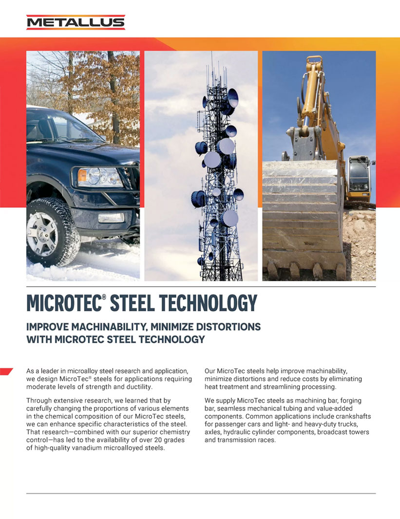 Tecnología de acero MicroTec