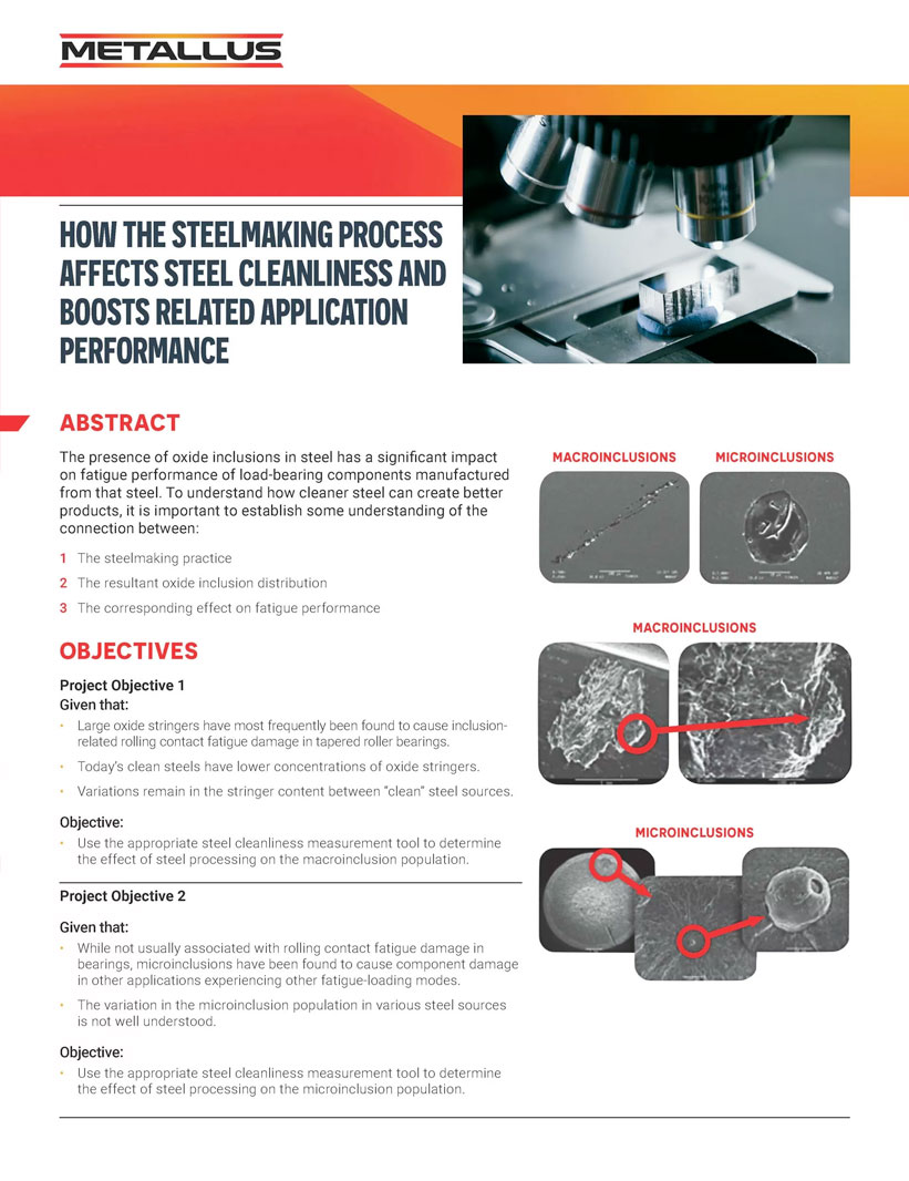 Reducción por inclusión de óxido