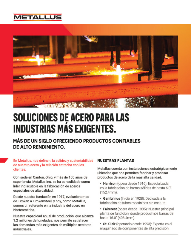 Metallus Soluciones de Acero